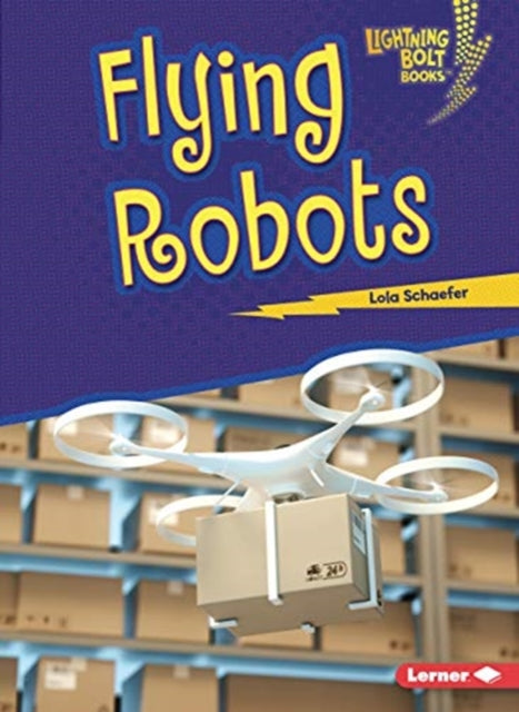 Book cover of: Flying Robots. By: Lola M. Schaefer