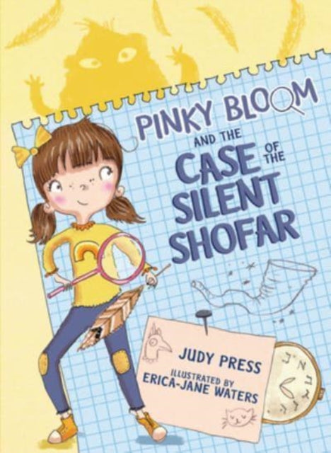 Book cover of: Pinky Bloom and the Case of the Silent Shofar. By: Erica-Jane Waters