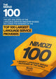 Book cover of: 2022 Nimdzi 100. By: Nimdzi Insights