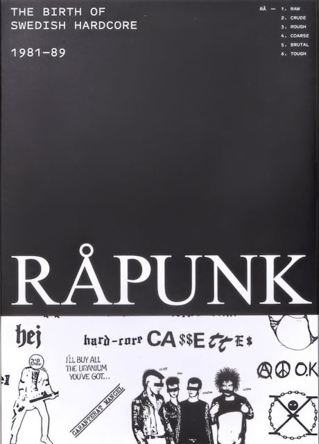 Book cover of: RAPUNK, The birth of Swedish hardcore, 1981-89