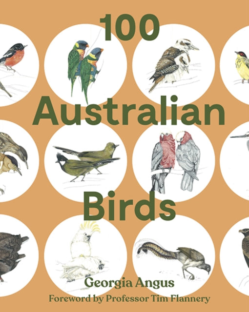 Book cover of: 100 Australian Birds. By: Georgia Angus