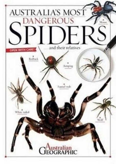 Book cover of: Aus Most Dangerous Spiders. By: Kathy Riley