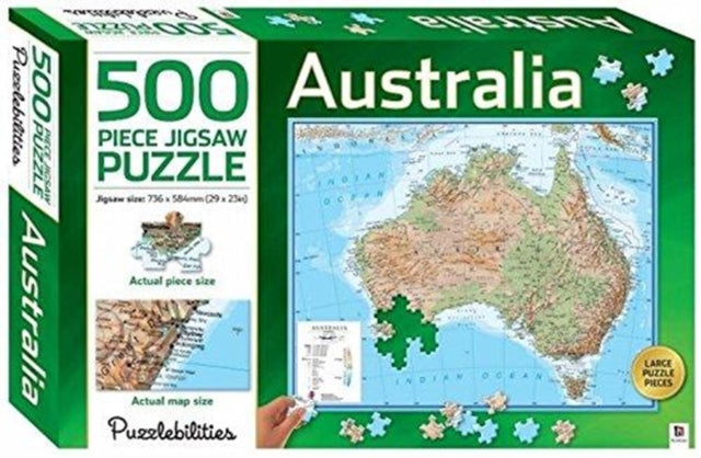 Book cover of: Puzzlebilities: Australia 500 Piece Jigsaw Puzzle