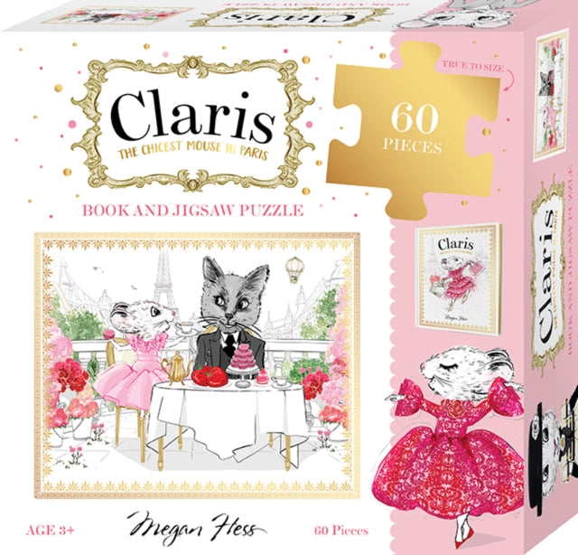 Book cover of: Claris: Book and Jigsaw Puzzle Set. By: Megan Hess
