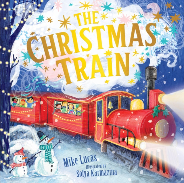 Book cover of: Christmas Train. By: LUCAS, MIKE