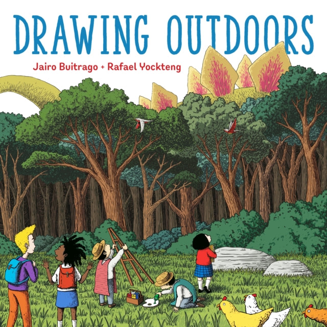 Book cover of: Drawing Outdoors. By: Jairo Buitrago