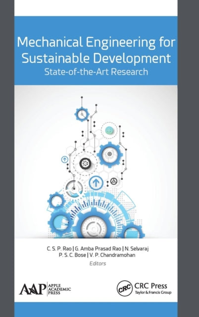Book cover of: Mechanical Engineering for Sustainable Development: State-of-the-Art Research. By: C. S. P. Rao