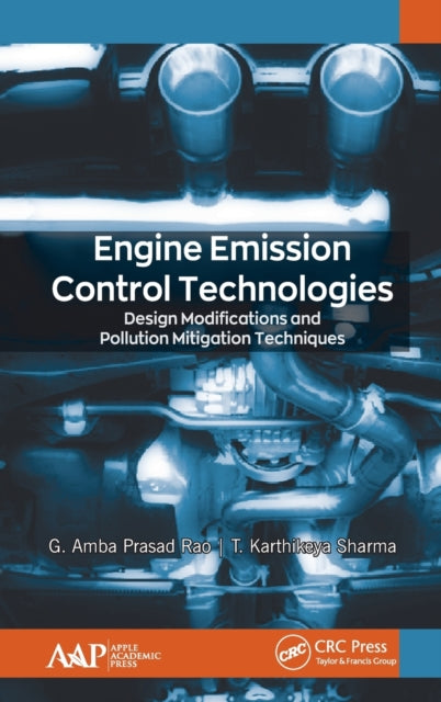 Book cover of: Engine Emission Control Technologies. By: G. Amba Prasad Rao