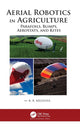 Book cover of: Aerial Robotics in Agriculture. By: K. R. Krishna