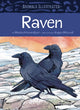 Book cover of: Animals Illustrated: Raven. By: Monica Ittusardjuat
