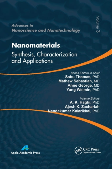 Book cover of: Nanomaterials. By: A. K. Haghi