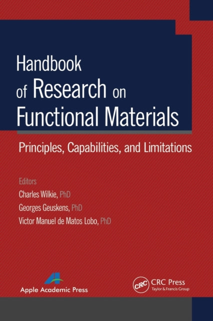 Book cover of: Handbook of Research on Functional Materials. By: Charles A. Wilkie