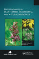 Book cover of: Recent Advances in Plant-Based, Traditional, and Natural Medicines. By: Subramanyam Vemulpad