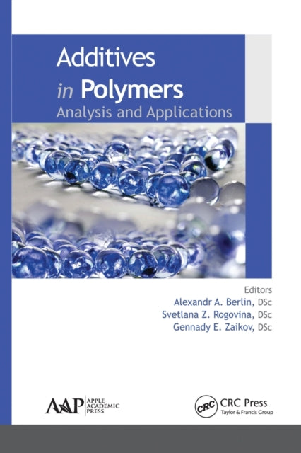 Book cover of: Additives in Polymers. By: Al Al Berlin