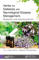 Book cover of: Herbs for Diabetes and Neurological Disease Management. By: Vikas Kumar