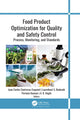 Book cover of: Food Product Optimization for Quality and Safety Control. By: Juan Carlos Contreras-Esquivel