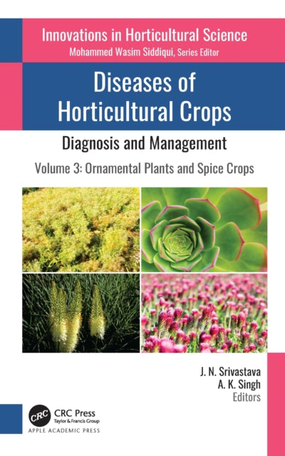 Book cover of: Diseases of Horticultural Crops: Diagnosis and Management