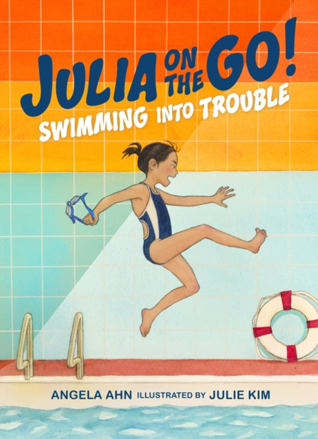 Book cover of: Swimming into Trouble. By: Angela Ahn