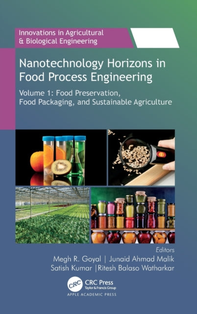 Book cover of: Nanotechnology Horizons in Food Process Engineering. By: Megh R. Goyal