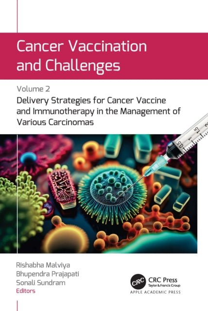 Book cover of: Cancer Vaccination and Challenges. By: Rishabha Malviya