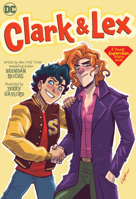 Book cover of: Clark & Lex. By: Brendan Reichs