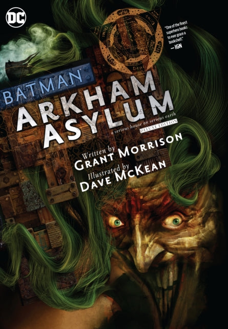 Batman: Arkham Asylum The Deluxe Edition 9781779513175 Grant Morrison