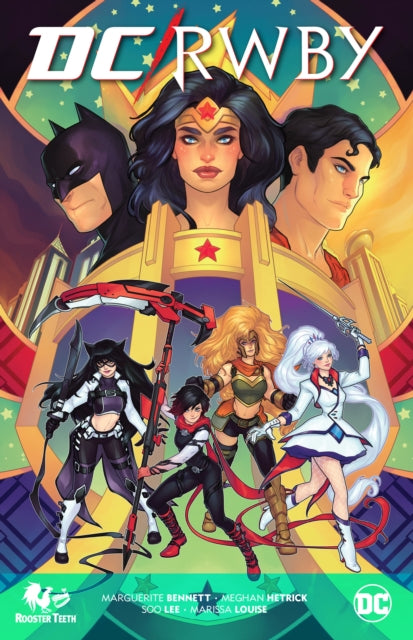 Book cover of: DC/RWBY. By: Marguerite Bennett