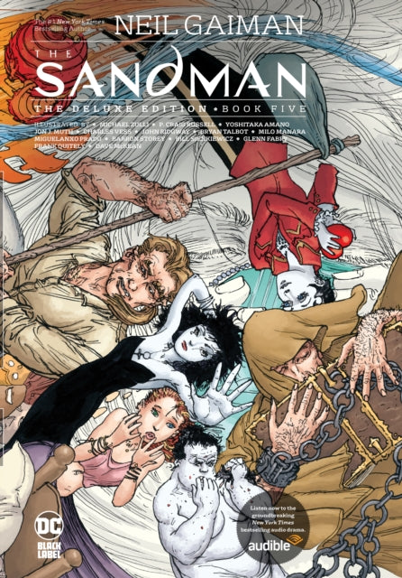 Book cover of: Sandman: The Deluxe Edition Book Five. By: Neil Gaiman