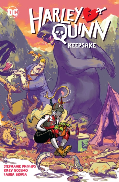 Book cover of: Harley Quinn Vol. 2: Keepsake. By: Stephanie Nicole Phillips