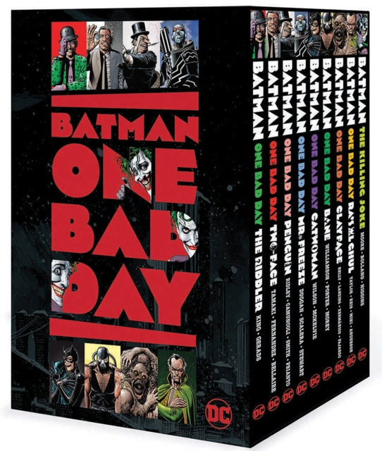 Book cover of: Batman: One Bad Day Box Set. By: Tom King