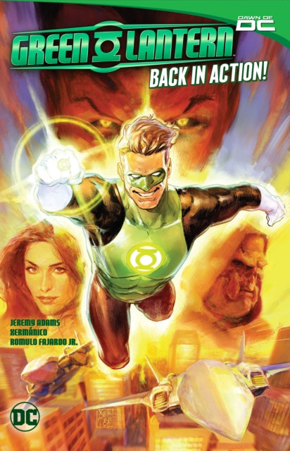 Book cover of: Green Lantern Vol. 1: Back in Action. By: Jeremy Adams