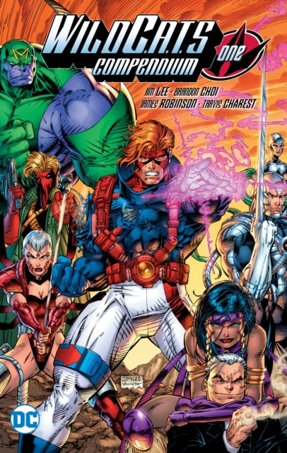 Book cover of: WildC.A.T.s Compendium One. By: Jim Lee