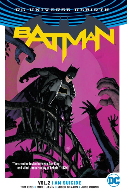 Book cover of: Batman Vol. 2: I Am Suicide. By: Tom King