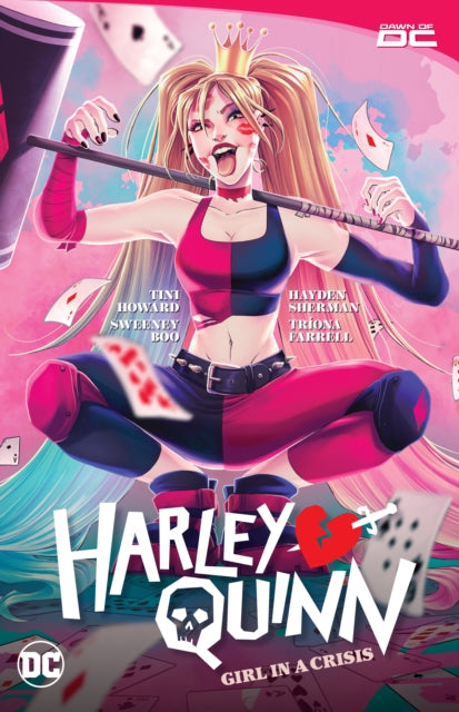 Book cover of: Harley Quinn Vol. 1: Girl in a Crisis. By: Tini Howard