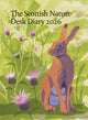 Book cover of: Scottish Nature Desk Diary 2026
