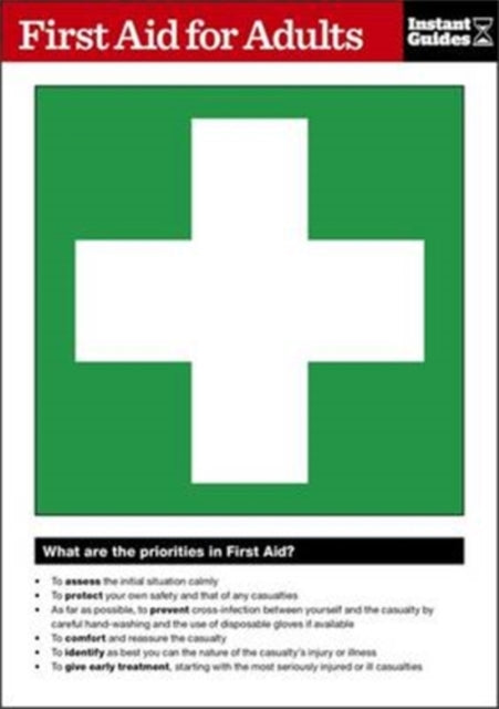 Book cover of: First Aid for Adults. By: Instant Instant Guides