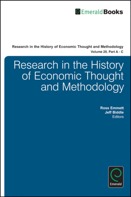 Book cover of: Research in the History of Economic Thought and Methodology. By: Ross B. Emmett
