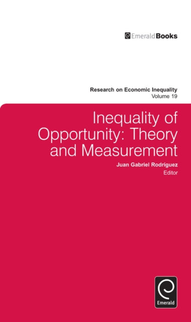 Book cover of: Inequality of Opportunity