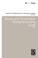 Book cover of: Social and Sustainable Entrepreneurship. By: G. T. Lumpkin