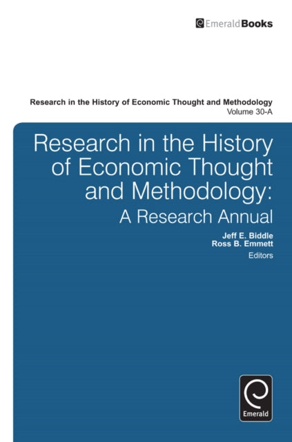 Book cover of: Research in the History of Economic Thought and Methodology. By: Ross B. Emmett