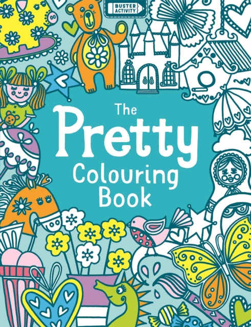 Book cover of: Pretty Colouring Book. By: Jessie Eckel