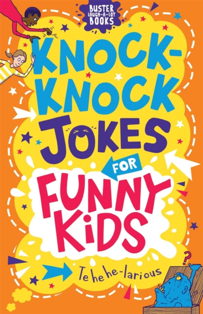 Book cover of: Knock-Knock Jokes for Funny Kids. By: Andrew Pinder