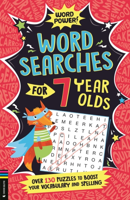 Book cover of: Wordsearches for 7 Year Olds. By: Gareth Moore