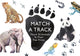 Book cover of: Match a Track. By: Claudia Boldt
