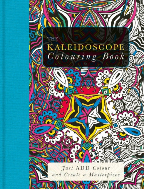 Book cover of: Kaleidoscope Colouring Book. By: Beverley Lawson