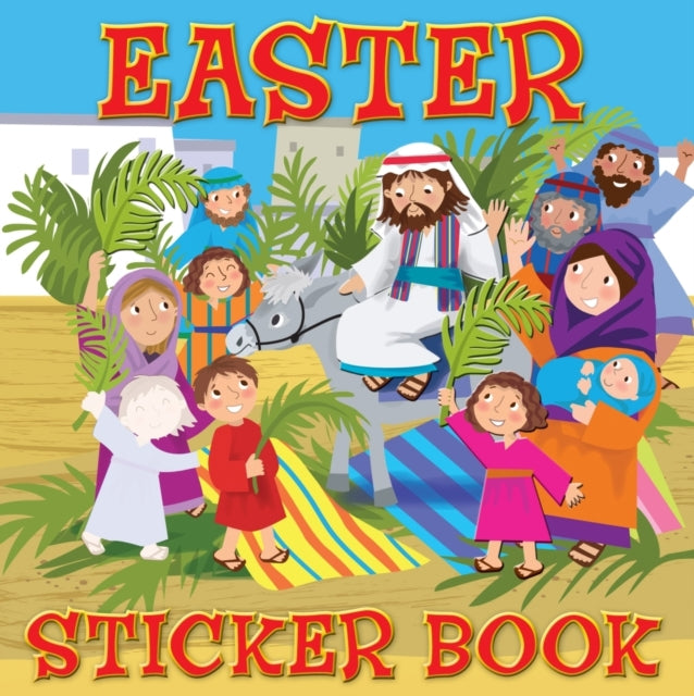 Book cover of: Easter Sticker Book. By: Karen Williamson