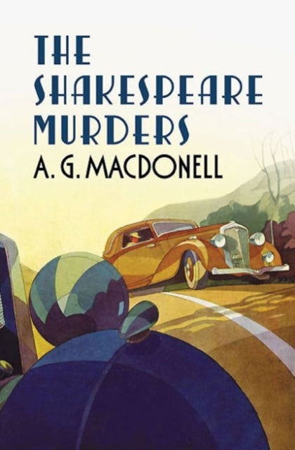 Book cover of: Shakespeare Murders. By: A. G. Macdonell