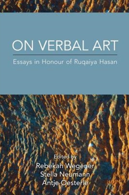 Book cover of: On Verbal Art. By: Stella Neumann