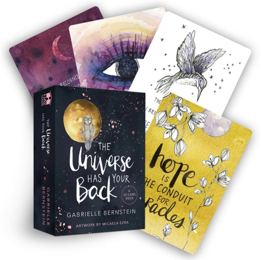 Book cover of: Universe Has Your Back Cards. By: Gabrielle Bernstein