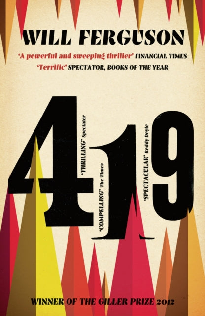 Book cover of: 419. By: Will Ferguson